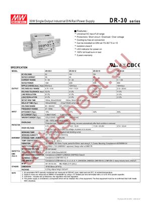 DR-30-15 datasheet  